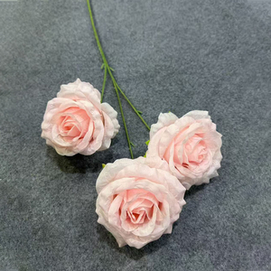 Real Touch Artificial Flowers for Wedding Decoration Premium Gift for <strong>Loved</strong> Ones Single Stem Artificial <strong>Diana</strong> Rose - Product Image 3
