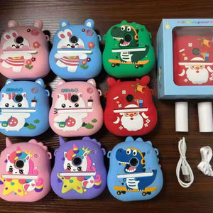 K8 Trẻ Em Ngay Lập Tức In Máy Ảnh Ảnh Tự Sướng Nhiệt In Máy Ảnh 2 'Màn Hình Ống Kính Kép 1080P Trẻ Em In Máy Ảnh Giáng Sinh Quà Tặng Sinh Nhật - Product Image 1