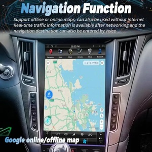 วิทยุติดรถยนต์ระบบ Android 15 ขนาด 12.1 นิ้ว รองรับ CarPlay สำหรับ Infiniti Q50 Q50L ปี 2013-2019 เครื่องเล่นมัลติมีเดียพร้อมระบบนำทาง GPS - Product Image 4