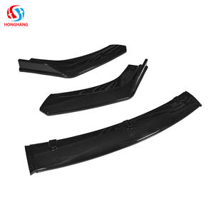 Jinghang — diffuseur avant de lame de pare-choc avant, en usine, lame de pare-choc noir brillant, pour Honda <span class=keywords><strong>CIVIC</strong></span> 2016 2017 2018 2020 - Product Image 5