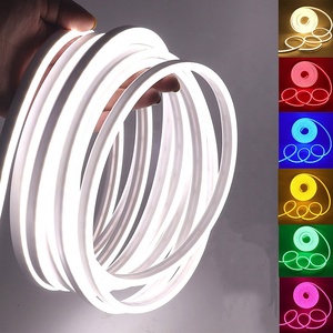 AC 110V 220V al aire libre impermeable tira de luz de neón 6*12mm <span class=keywords><strong>8</strong></span>*16mm <span class=keywords><strong>Flex</strong></span> LED signos para hoteles Temperatura de Color rojo IP67 nominal - Product Image 2