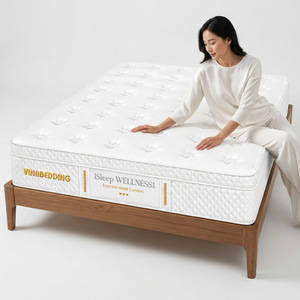 ที่นอน VINABEDDING ISleep Wellness 1 ทนทาน ระบายอากาศได้ดี เย็นสบาย ผ้าทอแบบรูพรุนทันสมัย เมมโมรี่โฟม สีขาว ให้ความสบายระดับโรงแรม สำหรับห้องนอน - Product Image 2
