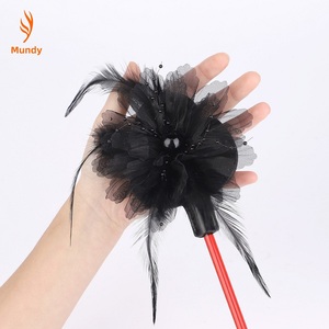 Juguetes sexuales: Paleta para palmadas, látigo de plumas, fetiche de plumas, estimulador de coqueteo, juguetes para adultos, látigos de plumas - Product Image 2