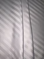 Tissu jacquard à rayures de 1 cm 100% polyester pour la literie et les textiles de maison, échantillons gratuits pour le contrôle de la qualité