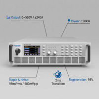 Fuente de Alimentación CC Bidireccional Programable PBS 2500-240L 30kW 500V para Sistemas de Almacenamiento de Energía a Gran Escala y Pruebas de Ciclo de Batería