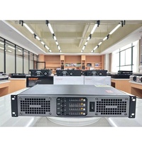 Amplificateur de puissance professionnel audio numérique de taille D-6504 4 canaux 600W 2U