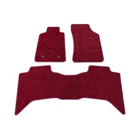 Tapis de sol pour voiture Logo personnalisé Tapis de voiture en nylon pour TOYOTA HILUX REVO/ VIGO Tapis de voiture en matériau PP/PA