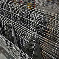 Venta al por mayor de hormigón prefabricado reforzado con barras de refuerzo viga H100 10*6*8 Techos suspendidos de acero al carbono de hierro para pared de suelo CE