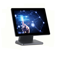 Système de point de vente tactile capacitif 15 pouces à prix avantageux avec imprimante thermique externe 80 mm sous Windows