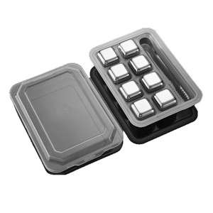Stainless Steel Ice Cubes Square Reusable For Home And Bar Use - Product Image 5