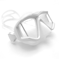Équipement de chasse sous-marine, masque de pêche sous-marine, sport aquatique, lunettes de plongée en silicone haute définition à grande monture