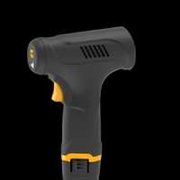 Pompe à air de type pistolet à gonflage illimité, pompe à air pour voiture avec batterie 2000mAh*3