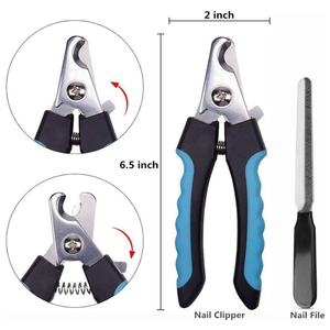 Dog Nail Cutter Clippers Kit und Claw Trimmer Pet Groom ing Produkte mit Edelstahl Cutter Head und Free Nail File - Product Image 2