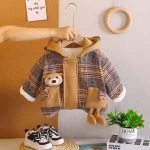 Vente directe en gros, veste à capuche épaisse pour garçons, motif de dessin animé, automne-<span class=keywords><strong>hiver</strong></span>, vêtements chauds, <span class=keywords><strong>manteau</strong></span> pour enfants - Product Image 6