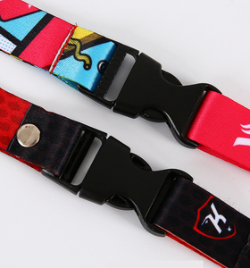 New Arrival mẫu miễn phí khuyến mại giá rẻ tùy chỉnh Polyester PVC thăng hoa dây buộc cổ nylon dây với logo - Product Image 2