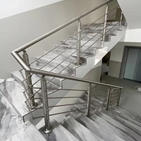 Barrières de balcon et rampes d'escalier en acier inoxydable de bonne qualité, fabriquées en Chine