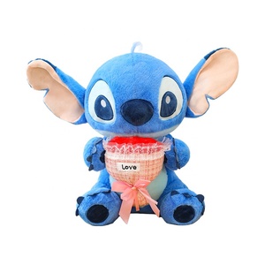 Juguetes de Peluche con Diseño de Puntadas, Color Azul y Rosa, Peluche Personalizado de Moda para Niños, para el Día de San Valentín - Product Image 5
