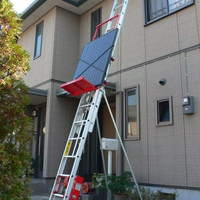 Plateforme élévatrice électrique en acier épaissi de 20 mètres, capacité 200 kg, pour matériaux de construction, élévateur, échelle élévatrice