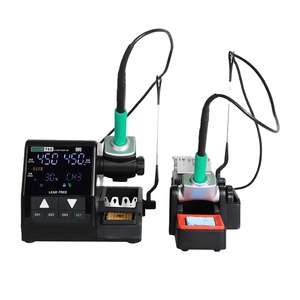 Estación <span class=keywords><strong>de</strong></span> <span class=keywords><strong>Soldadura</strong></span> <span class=keywords><strong>SUGON</strong></span> T60 Compatible con Puntas Originales 115/210/245, con Doble Mango y Pantalla Digital, Estación <span class=keywords><strong>de</strong></span> Retrabajo <span class=keywords><strong>de</strong></span> <span class=keywords><strong>Soldadura</strong></span> - Product Image 1