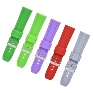 Correa de Silicona Popular de 14 16 18 20 22 <span class=keywords><strong>mm</strong></span> para Reloj Samsung Galaxy 7 Ultra, Correa para <span class=keywords><strong>HUAWEI</strong></span> <span class=keywords><strong>WATCH</strong></span> 4 Pro GT4 <span class=keywords><strong>Fit</strong></span> 3 - Product Image 1