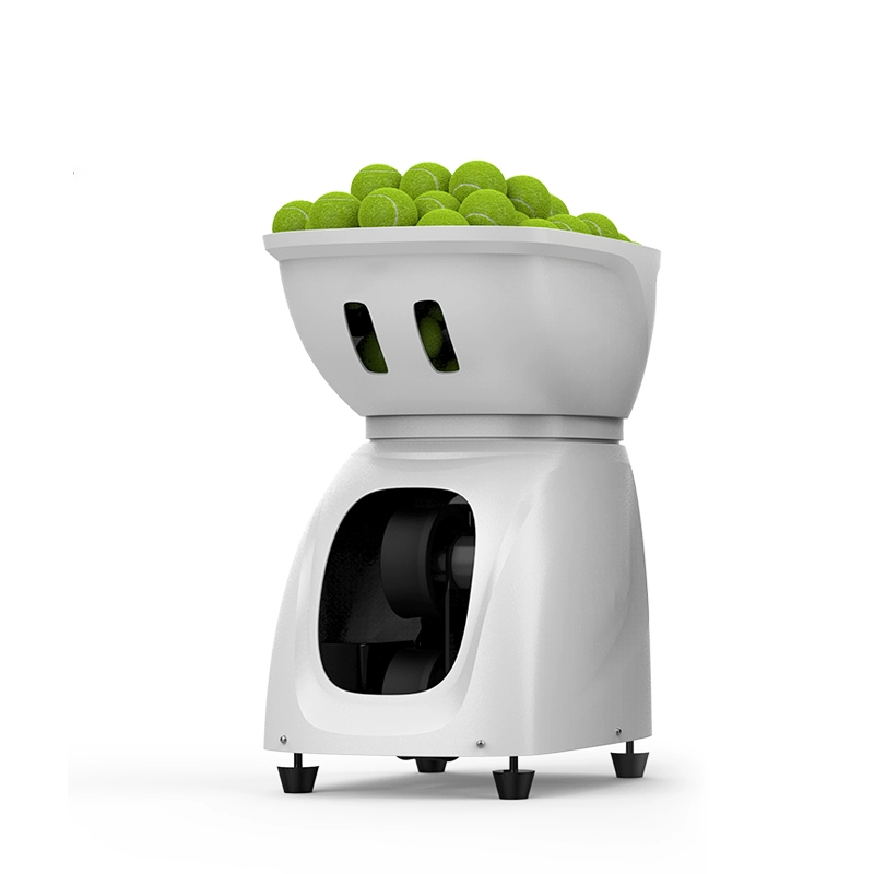 Professional Durable Outdoor Tennis Training Serve Machine APP+Remote Control 145+ Balls Capacity External Lithium Tennis