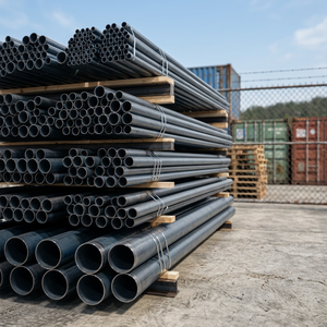 Tubería de Suministro de Agua Soldada de Hierro Dúctil Redonda para Construcción y Fontanería, Estándar IS 4985/12818 - Product Image 1