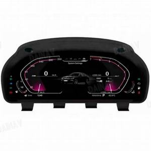 Panneau d'instrument LCD 12,3 pouces pour BMW X6 E71 2007-2013, tableau de bord, panneau cristallin, cockpit, compteur de vitesse, instrument - Product Image 1