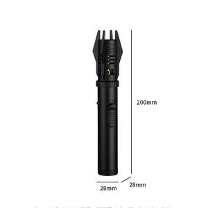 Briquet Torche à <span class=keywords><strong>Flamme</strong></span> Rouge Puissante pour Camping, <span class=keywords><strong>Flamme</strong></span> Jet Rotative <span class=keywords><strong>et</strong></span> Réglable, Rechargeable, Type Stylo Long - Product Image 5