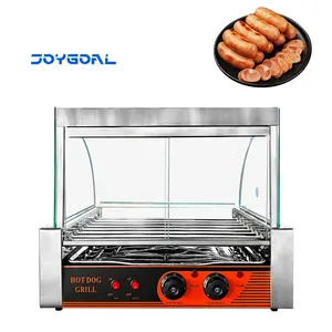 Automatic Hot Dog Roller Grill Hot Dog Grill Máquina cachorro-quente que faz a máquina