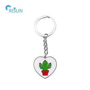 Llaveros de Cactus de calidad personalizada, llaveros de esmalte duro suave en maceta, planta, fabricante - Product Image 6