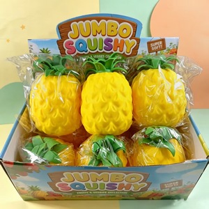 026 Nuevo Juguete Blando de TPR de Rápida Recuperación con Forma Realista de Fruta Piña Antiestrés - Product Image 5