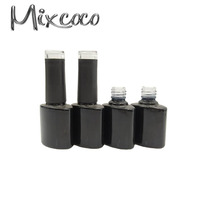 Vernis à ongles UV de haute qualité 7,5 ml, flacons en verre colorés OEM avec logo privé, marque propre