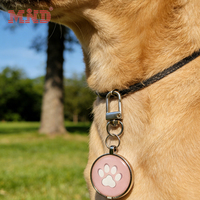 Etiqueta de Llavero para Mascotas con Código QR Personalizado, Etiqueta de Identificación para Mascotas con RFID, Epoxy y NFC para Grabar
