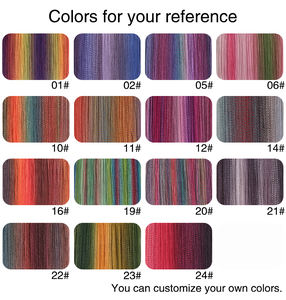 <span class=keywords><strong>Filato</strong></span> di <span class=keywords><strong>lana</strong></span> 80% 20% in Nylon arcobaleno di <span class=keywords><strong>lana</strong></span> di colore <span class=keywords><strong>misto</strong></span> per sciarpa di colore sfumato maglione morbido e adatto per la magliaia - Product Image 6