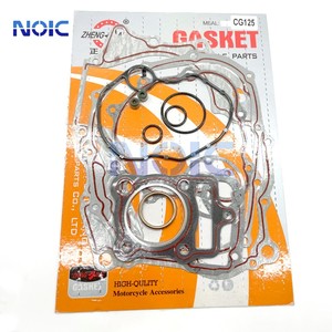 Accessoires de <span class=keywords><strong>moto</strong></span> NOIC, pièces détachées, <span class=keywords><strong>joint</strong></span> d'échappement, <span class=keywords><strong>joint</strong></span> complet pour <span class=keywords><strong>moto</strong></span> CG125 - Product Image 1