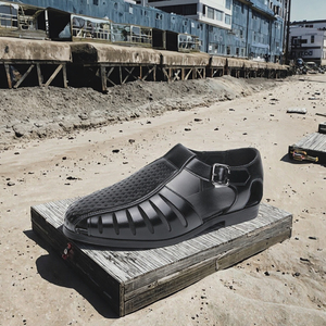 Sandalias de Cuero Vacuno de Moda Romana de Verano para Hombre, Nuevos Modelos con Tiras Cruzadas Estilo Pescador, Ligeras con Amortiguación, Tallas EU y US - Product Image 3