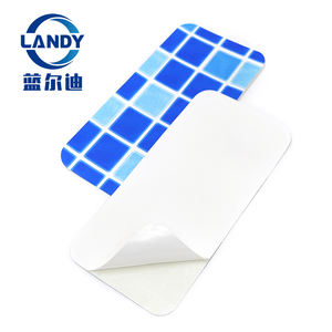 Parche de reparación dañado, mosaico, resistente al agua, resistencia a los rayos UV, revestimiento de <span class=keywords><strong>piscina</strong></span> de PVC para <span class=keywords><strong>piscina</strong></span> - Product Image 3