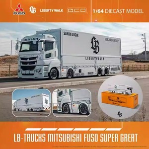 <span class=keywords><strong>GCD</strong></span> 1:64 Metal Diecast modelo clásico modelo camión grande nueva llegada 2025 coches de aleación remolque fresco adornos coleccionables - Product Image 4