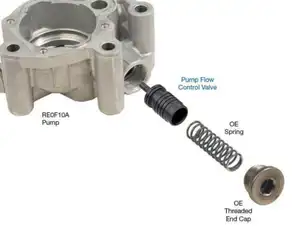 ATX Sistem Transmisi Otomatis Cepat, Pompa Oli Baru Model Plunger RE0F10A JF011E CVT Transmisi