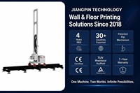 Imprimante murale et de sol 2 en 1 I3200, tête d'impression verticale, machine à jet d'encre pour la publicité, la décoration d'hôtels, la conception artistique