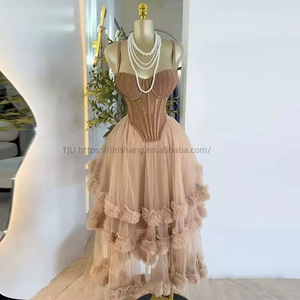 Ensemble 2 pièces pour femmes, haut décontracté et jupe asymétrique en maille, tendance - Product Image 4