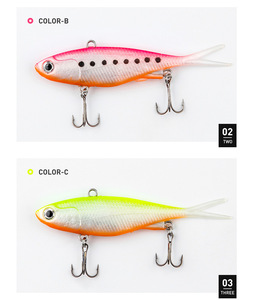 10 couleurs en Stock dur filaire <span class=keywords><strong>pas</strong></span> <span class=keywords><strong>cher</strong></span> leurre souple PVC doux Vibes Shads pêche en plastique souple leurre 11.5cm doux Vibe leurre <span class=keywords><strong>de</strong></span> pêche - Product Image 4
