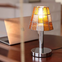 Lampe suspendue de style vintage français, moderne, mi-siècle, en verre teinté, pour couloir, chambre à coucher, chevet