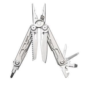<span class=keywords><strong>Pince</strong></span> multifonction 23-en-1 en acier inoxydable de qualité industrielle pour camping, sertissage de circlips, pêche, poignée en acier OEM, pliable, décapsuleur - Product Image 1
