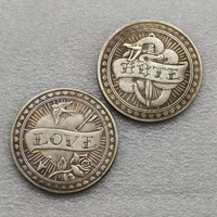 Pièce commémorative Memento Mori, impression UV 3D, pièces de défi en or antique, jeton de collection en métal avec design personnalisé