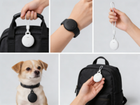 Riwayat Penjelajahan Tas Barang Lainnya Komunikasi & Jaringan Kartu Produk Pelacak Tag Ble Perangkat yang Dapat Dipakai Iot Beacon Ble Pelacak Gps air Tag