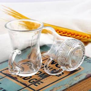 Boîte cadeau de 6 verres à thé turc de 80 ml, petits verres à liqueur, verres à shot, souvenirs, forme de gourde, tasse à vin, ensemble de verres à boire, Taza De Vidrio - Product Image 5