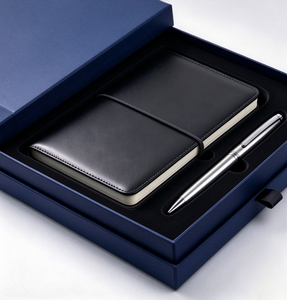 OEM Custom Luxury Rigid <b>Drawer</b> Gift Box with Sponge <b>Insert</b> for Notebook Pen Set Magnetic Closure gift boxes - Product Image 4