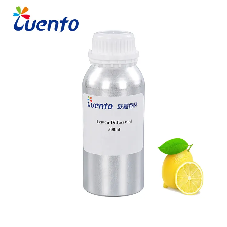 Taze ve zengin meyve aromalı uçucu yağ koku yağı üretimi deterjan için güçlü limon kokusu yağ