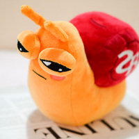 Créateur de jouets en peluche, personnage d'escargot personnalisé, peluche sûre pour les enfants, escargot kawaii, animaux en peluche doux, jouet d'anime